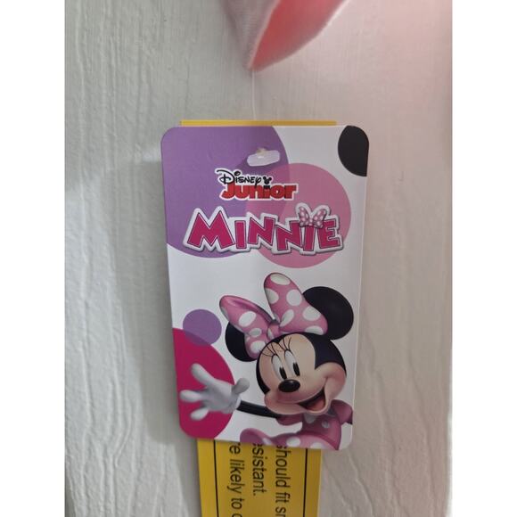 Disney Junior Minnie Mouse 2 Piece Pajama Set Pink Long Sleeve Pant Size 4T Nwt - Picture 4 of 6